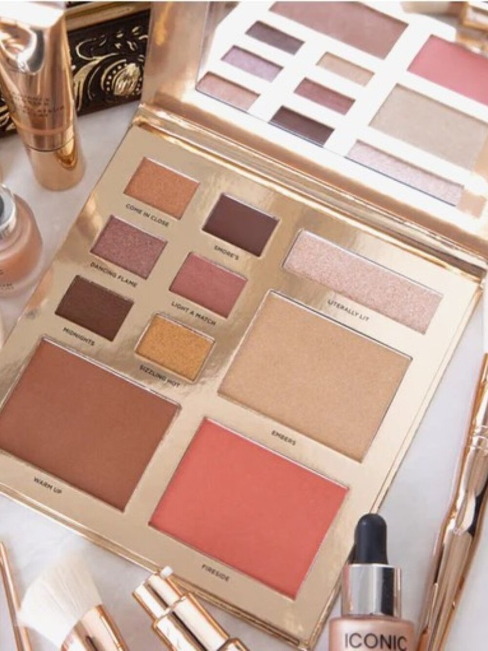 ICONIC London Heat of the Moment Face and Eye Palette-- NIB-- Never used